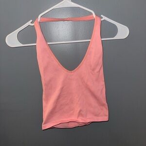 Pink Sleeveless Women's Top